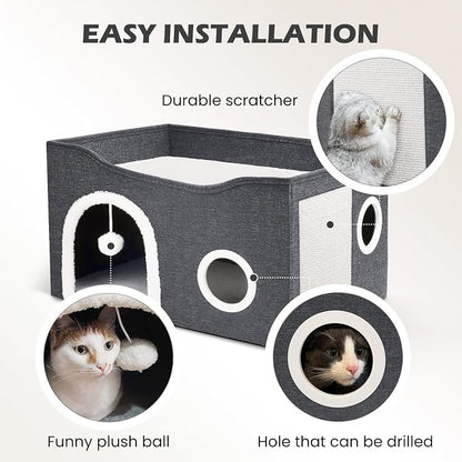 Heeyoo Cat House for Indoor Cats - Image 4
