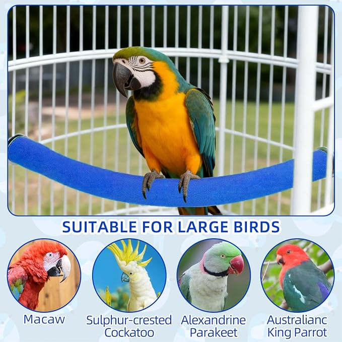 Rypet Parrot Perch Stand Toy Used - Image 6