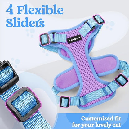rabbitgoo Cat Harness and Leash Set, Escape Proof Soft Adjustable Vest Harnesses - Image 3