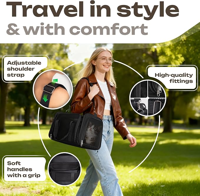 Airline Approved Medium Pet Carrier - Image 5