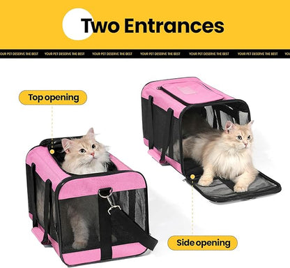 Dog Carrier Soft Sided, Large Cat Carrier - Image 4