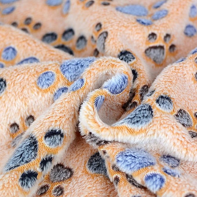 Dog Blankets for Medium Large Dogs, 3 Pack Pet Blanket Washable 41" x 31" - Image 3