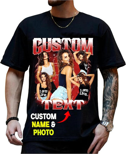 NAZENTI Custom Bootleg Rap Tee, Custom T-Shirts - Image 5