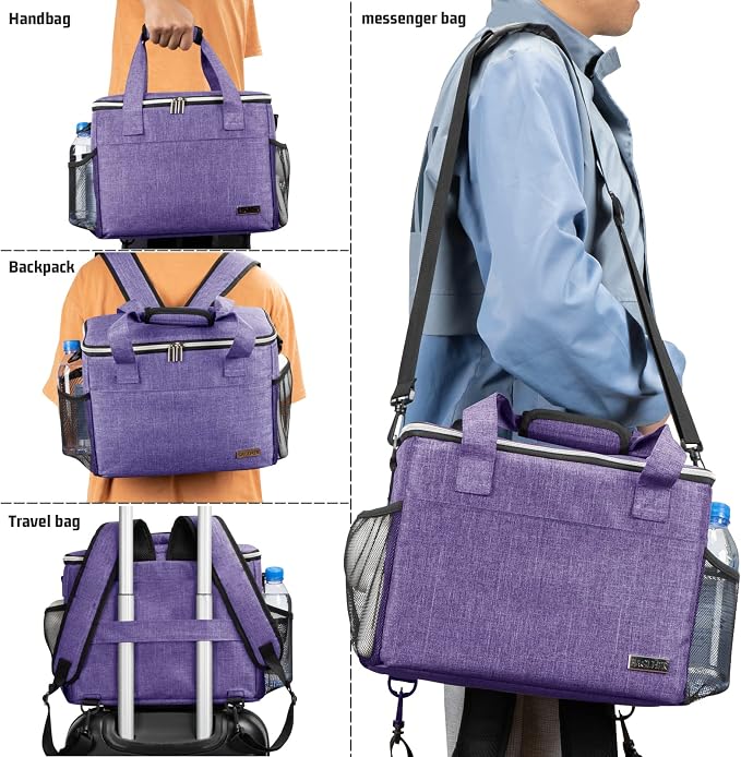 BAGLHER Dog Travel Bag Backpack Pet Supplies Backpack 5-Piece Set - Image 4