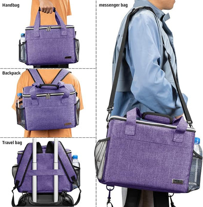 BAGLHER Dog Travel Bag Backpack Pet Supplies Backpack 5-Piece Set - Image 4