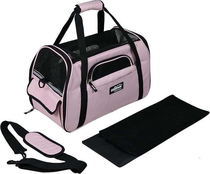 EliteField Soft Pet Carrier Soft Sided Dog Puppy Cat Carrier Travel Bag - Image 4