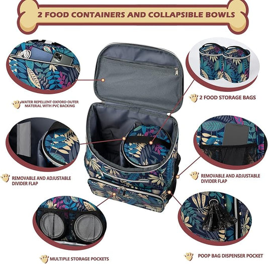 BAGLHER Dog Travel Bag Backpack, Airline Approved Pet Supplies Backpack - Image 2