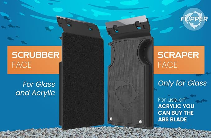 FLIPPER Max Magnetic Aquarium Glass Cleaner – 2-in-1 Scrubber and Scraper - Image 3
