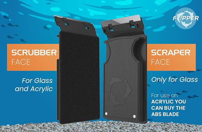 FLIPPER Max Magnetic Aquarium Glass Cleaner – 2-in-1 Scrubber and Scraper - Image 3