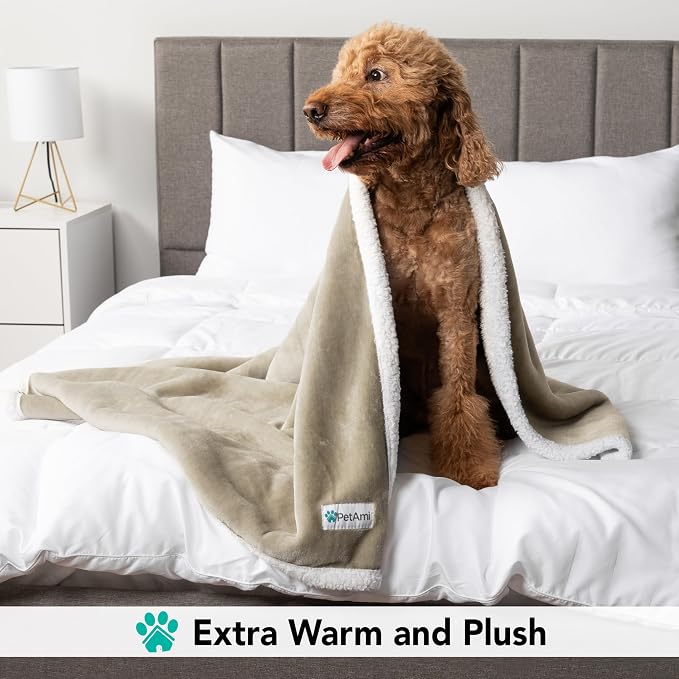 PetAmi Dog Blanket for Small Medium Dogs, Pet Bed Blanket Cat Puppy Kitten - Image 4