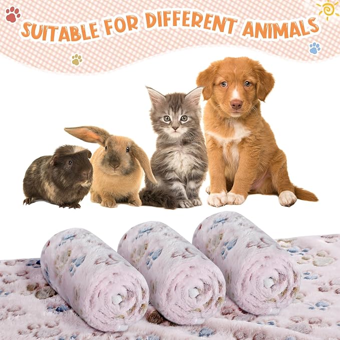 Tatuo 4 Pcs Dog Blanket for Pet Cat Blankets Indoor Puppy Teething Stuff Toys - Image 7