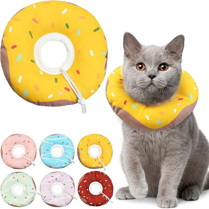 Cat Cone Collar Soft, Waterproof Cat Recovery Collars Spay Cones to Stop by Hpetppy