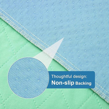 OUTCREATOR® Washable Bed Pads 34" x 76", Incontinence Mattress Protector - Image 3
