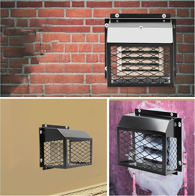 Universal Dryer Exhaust Guard Vent Cover Outside - Image 6
