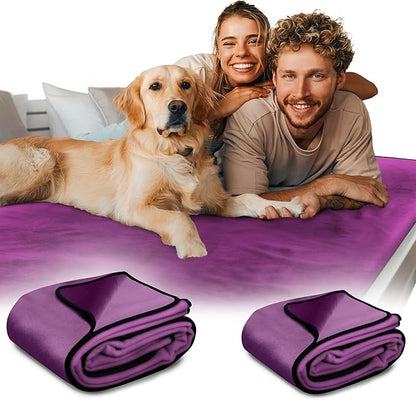Paw Buddies Waterproof Blanket 80"x90" – Reversible Microfleece Throw - Image 8