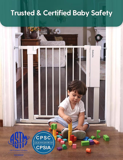 Babelio Smart Baby Gate with Auto-Unlock/Close, Pressure Mounted No Drill - Image 6
