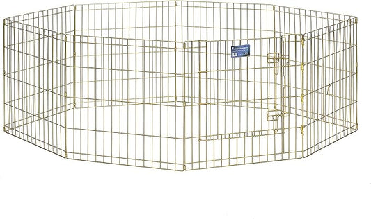 MidWest Homes for Pets Folding Metal Puppy / Dog Exercise Pen, Indoor/Outdoor - Image 2