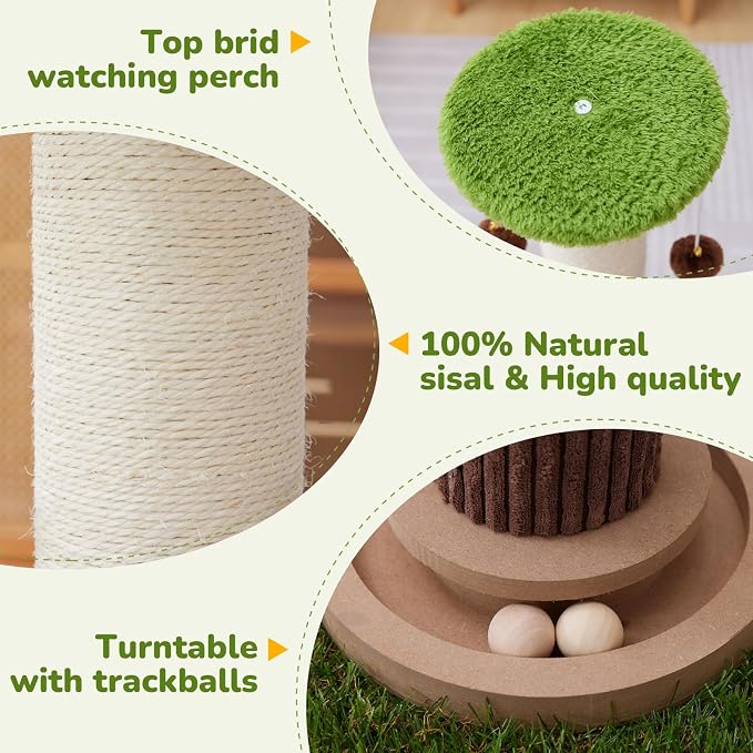 34inches Tall Cat Scratching Post - Image 3