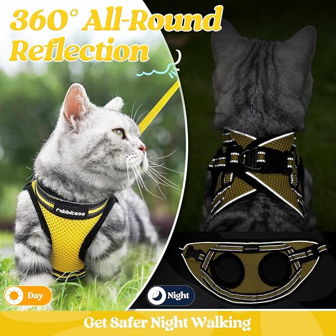 rabbitgoo Cat Harness and Leash Set - Image 9