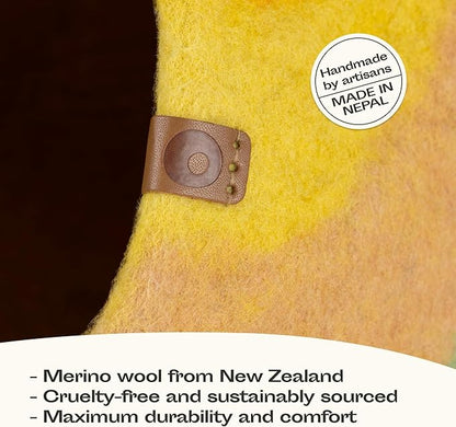 MEOWFIA Cat Cave – Premium Felt Cat Bed - Image 3