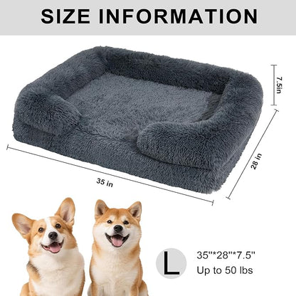 Orthopedic Dog Bed Large Dogs of Comfortable Memory Foam Pet Bed - Image 6
