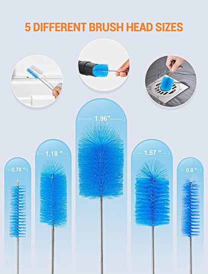66" Flexible Drain Brush Tool - Image 2