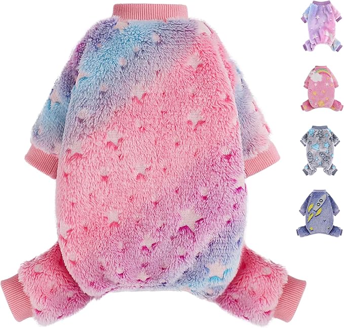 Fleece Pajamas for Small Dogs by Unknown