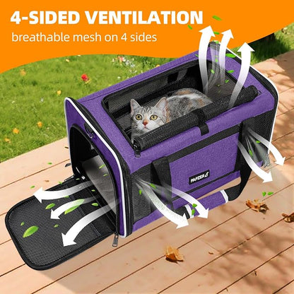 Cat Carrier Soft-Sided Travel Bag - Image 3