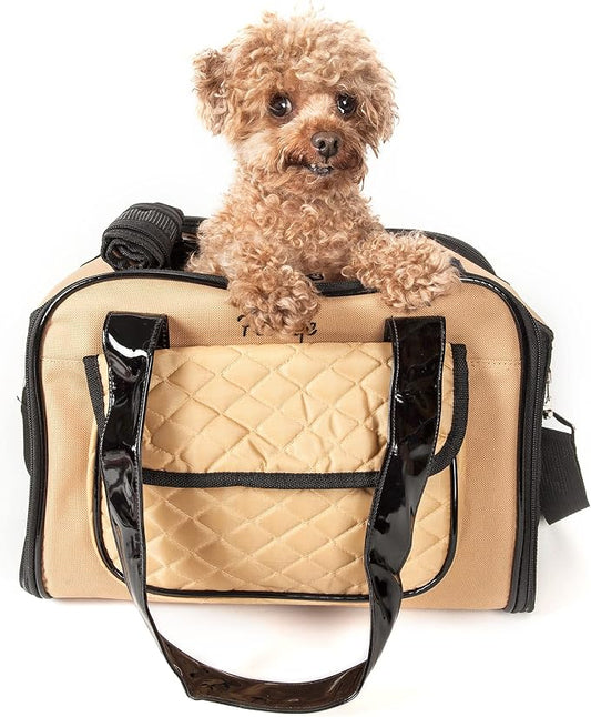 Pet Life ® 'Mystique' Fashion Designer Travel Soft-Folding Airline Apprived Pet - Image 2