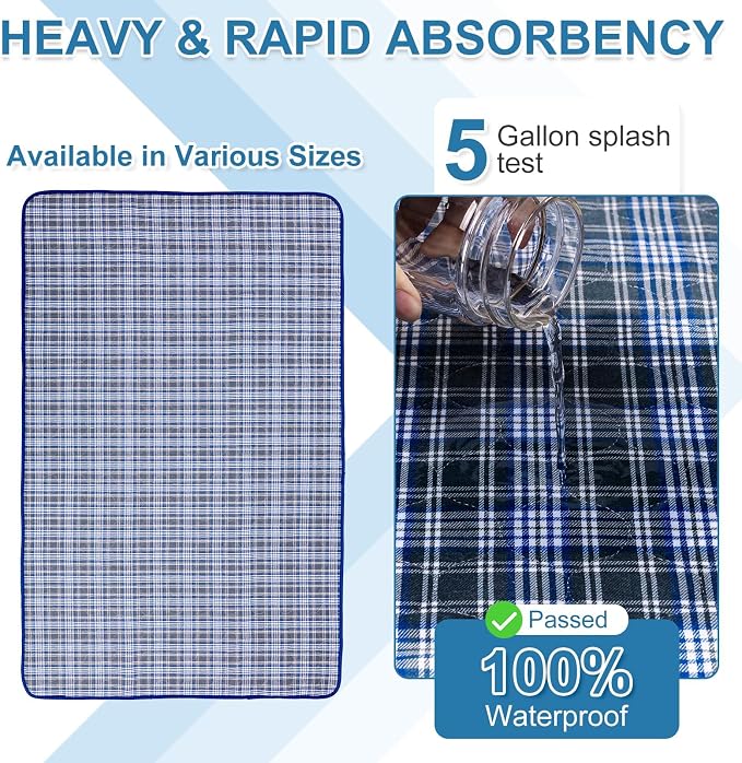 OUTCREATOR® Washable Bed Pads 34" x 54" - Image 4
