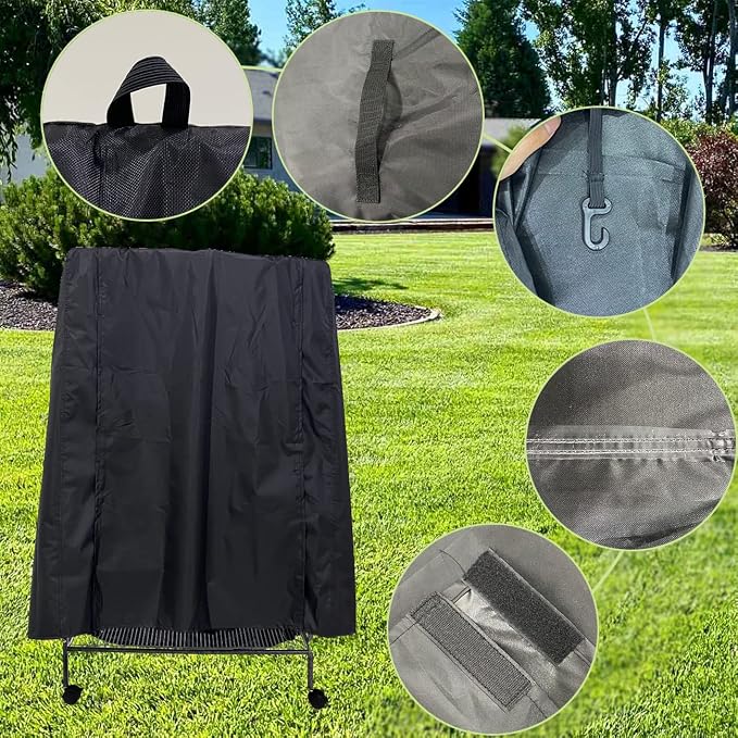 J&C Large Bird Cage Cover 420D Bird Cage Covers Heavy Duty Birdcage Cover - Image 5