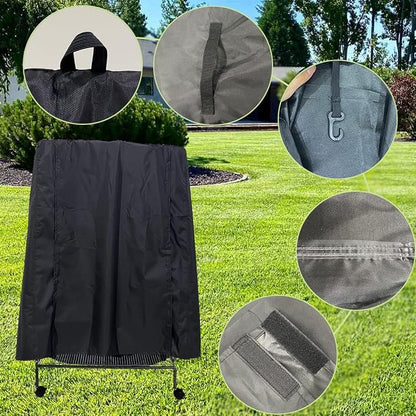 J&C Large Bird Cage Cover 420D Bird Cage Covers Heavy Duty Birdcage Cover - Image 5