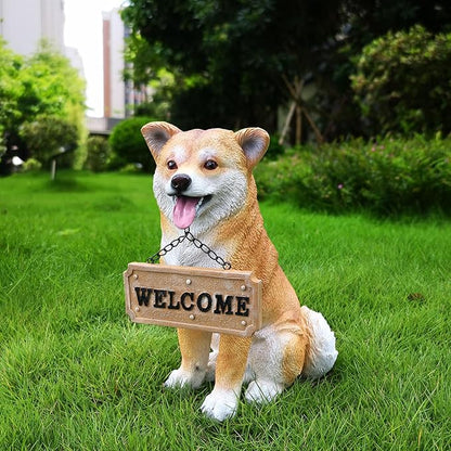 Akita Statue Outdoor Decorations – Dog Statues Outdoor Sitting Akita - Image 4