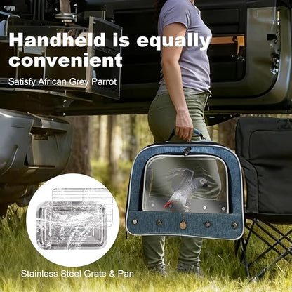 halinfer Bird Travel Carrier Cage - Image 5