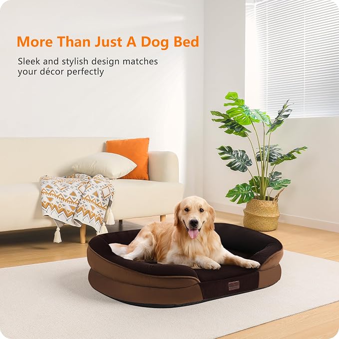 Dwanton Orthopedic Dog Bed for Large Dogs - Image 2