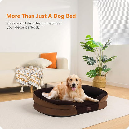 Dwanton Orthopedic Dog Bed for Large Dogs - Image 2