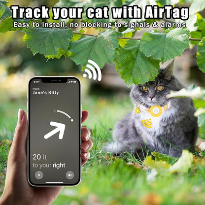Airtag Cat Collar, JXFUKAL Kitten Collar Breakaway - Image 4