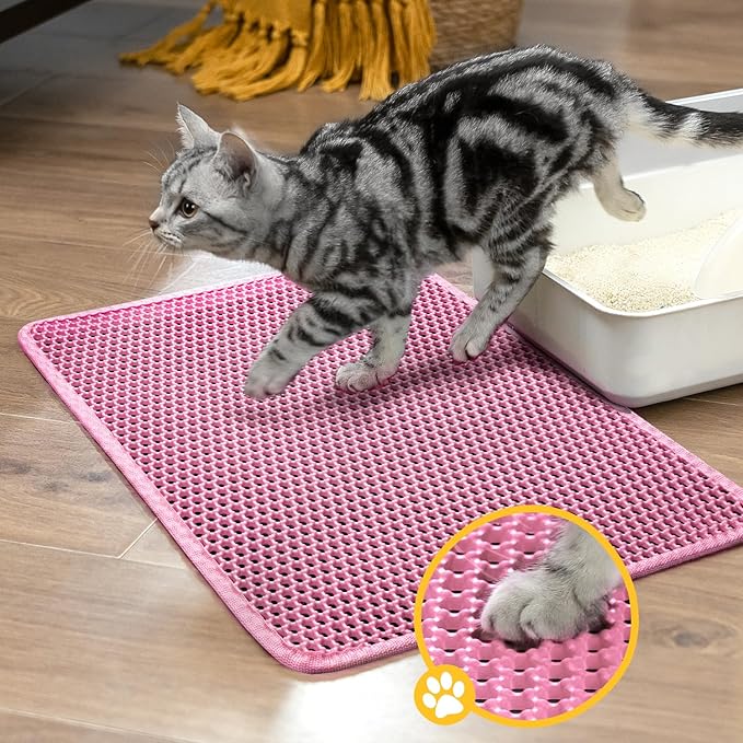 Cat Litter Mat New Size 23.6"x14.6" - Image 7