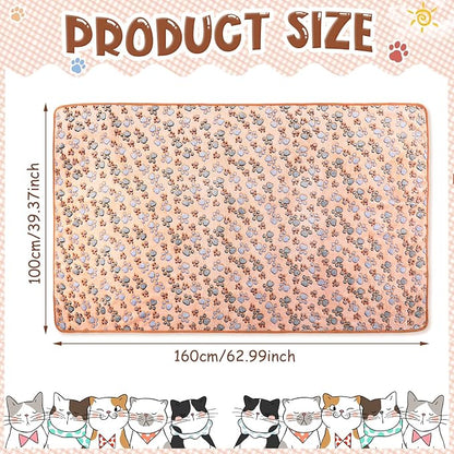 Tatuo 4 Pcs Dog Blanket for Pet Cat Blankets Indoor Puppy Teething Stuff Toys - Image 2