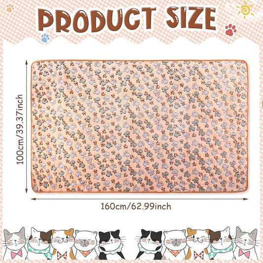 Tatuo 4 Pcs Dog Blanket for Pet Cat Blankets Indoor Puppy Teething Stuff Toys - Image 2