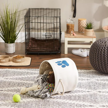 Bone Dry Pet Storage Collection Collapsible Bin, Small Round - Image 5