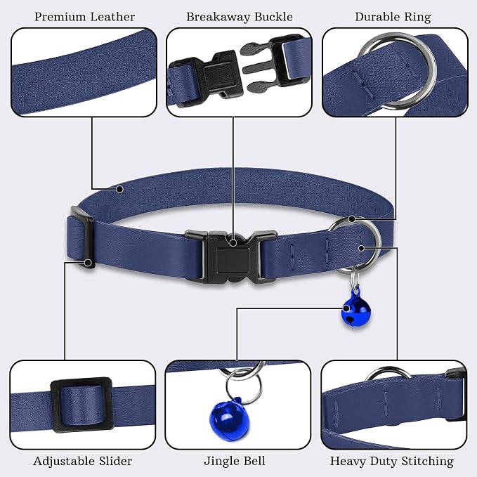 Breakaway Cat Collar with Bell - Image 5