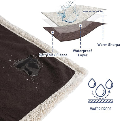 Kritter Planet Waterproof Dog Blanket, Reversible Water Proof Pet Blanket - Image 3