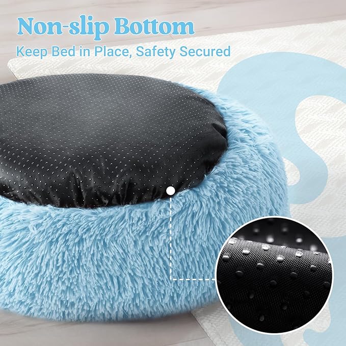 rabbitgoo Cat Beds for Indoor Cats, 20 inches Cat Bed Machine Washable - Image 7