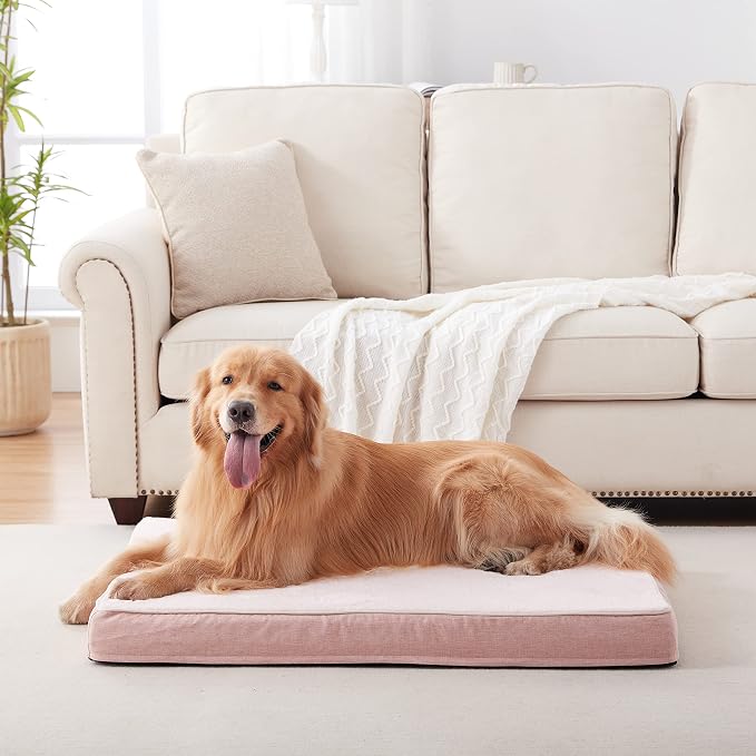 Memory Foam Large Dog Bed, Orthopedic Dog Crate Bed - Image 6