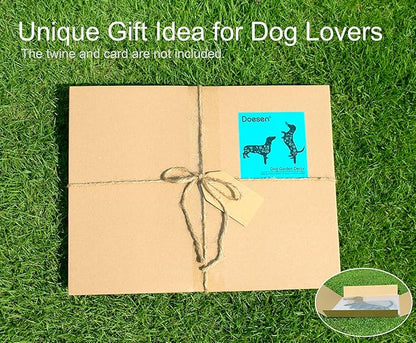 Dog Garden Decor for Outside, Dachshund Gifts for Dog Lovers, Rust Proof Metal - Image 4