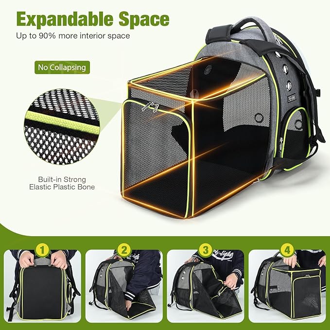 Lekereise Cat Bubble Backpack Carrier - Image 5