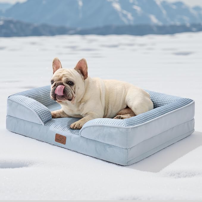Bedsure Orthopedic Dog Bed Medium Size Dogs by BEDSURE