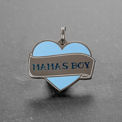 Two Tails Pet Company Personalized 'Mama's Boy' Pet ID Tag - Image 7
