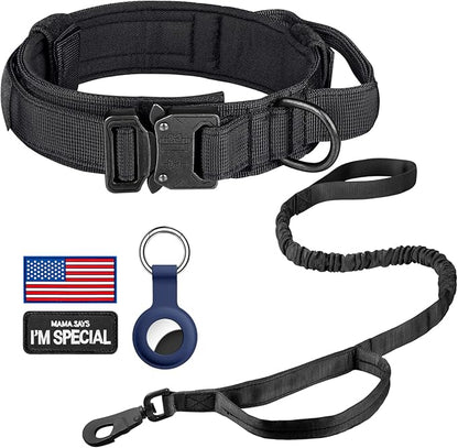 DAGANXI Tactical Dog Collar, Adjustable Military Training Nylon Dog Collar by DAGANXI